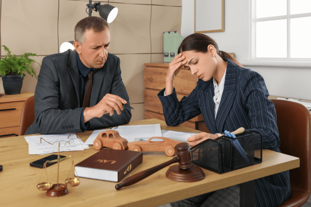 Meeting with a lawyer