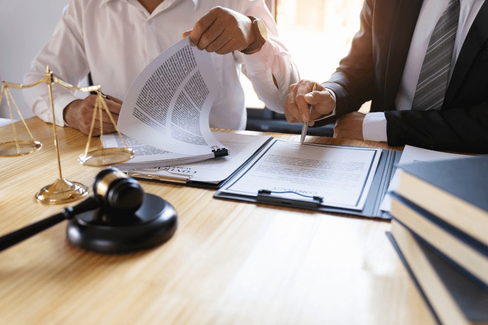 reviewing a contract